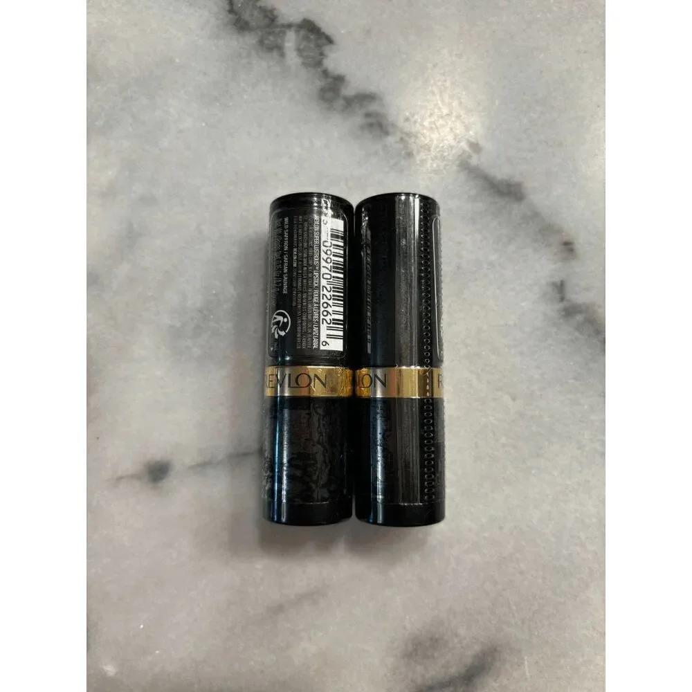 Revlon Super Lustrous Creme Lipsticks in 809 Wild Saffron Lot of 2